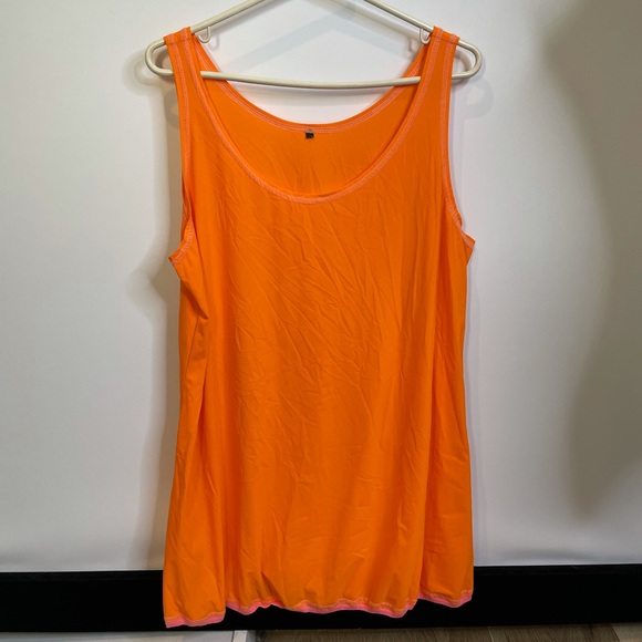 Final Sale-Tricot chic XXL Top blouse swim cover lined plus - Picture 10 of 10